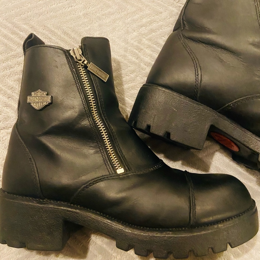 Harley Davison motorcycle Women boots size 8